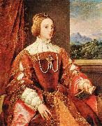 Empress Isabel of Portugal r TIZIANO Vecellio